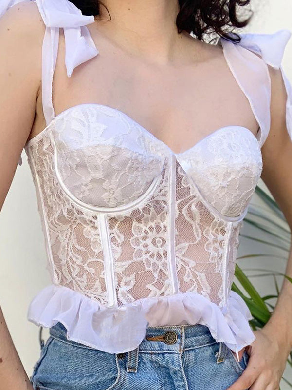 Rolling In The Top Lace Top