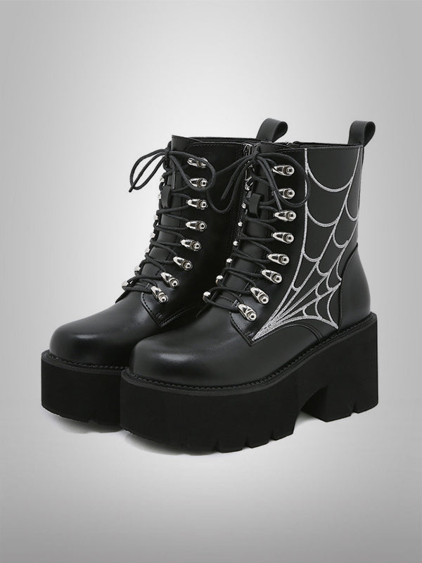 Spiders Weave Weds Boots
