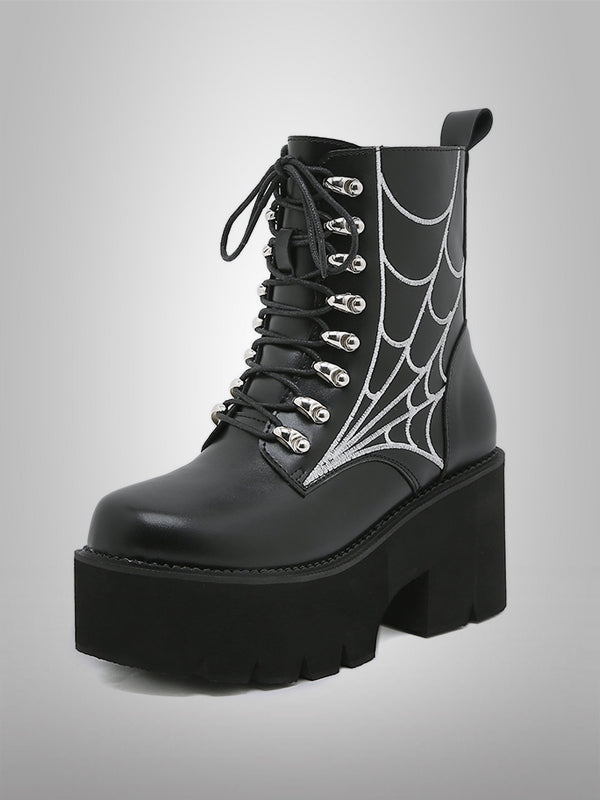 Spiders Weave Weds Boots