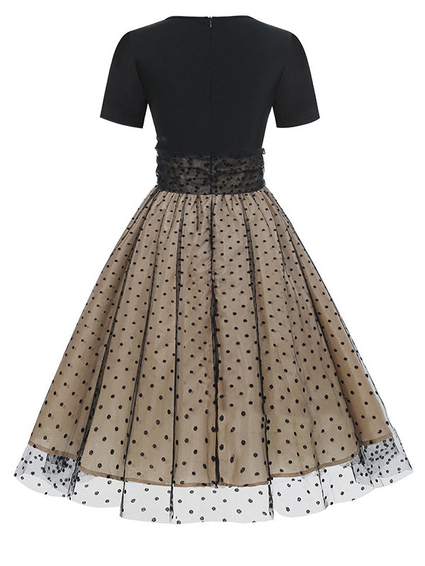 To Be With You Polka Dot Dress