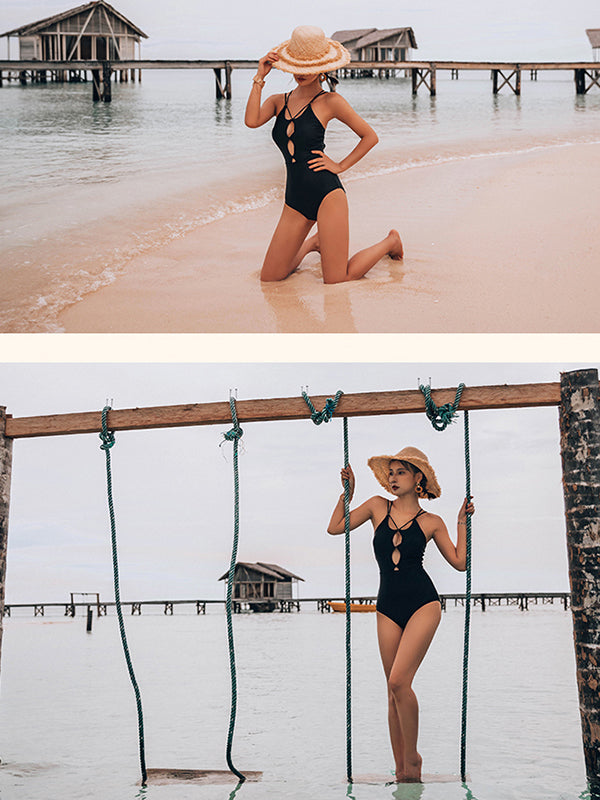 Travel With Me Swimsuit And Wide Leg Pants