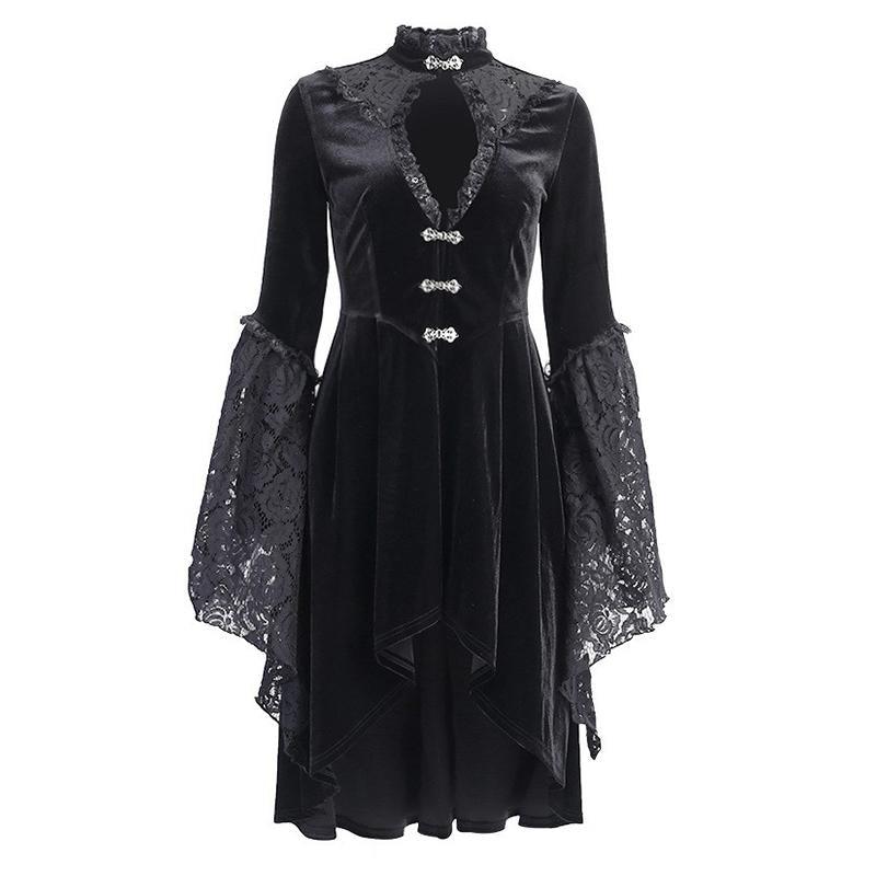bestkawaii-nobility-elegant-velvet-dress-gothic-fashion